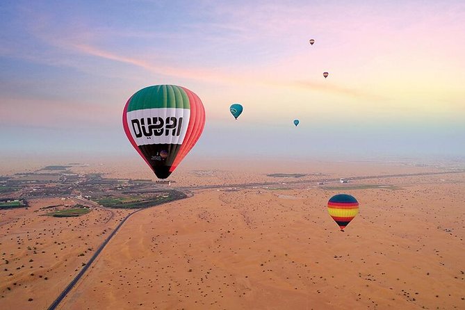 Hot Air Balloon Ride Over the Desert